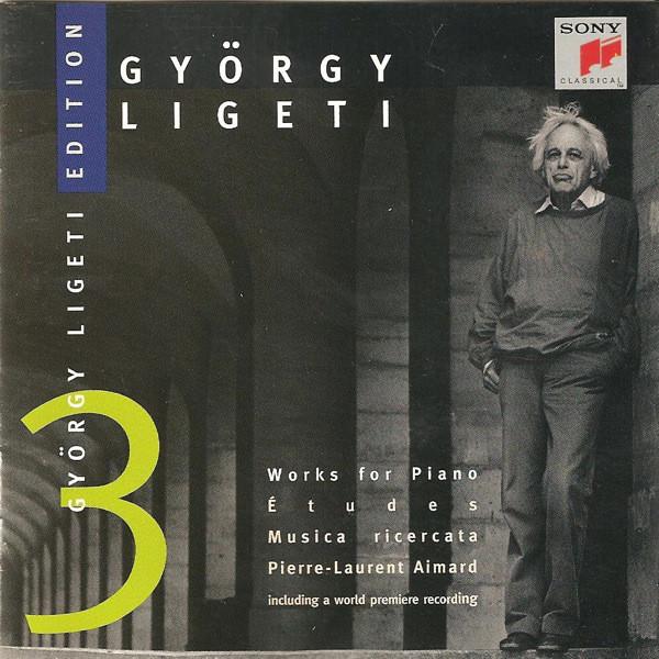 

CD GYRGY LIGETI - PIERRE-LAURENT AIMA - Works For Piano: tudes & Musica Ri SK62308,0106230 Sony Classical 1997 US Classical Used