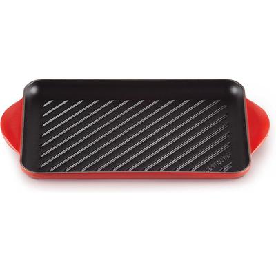 Cast Iron Rectangular Grill Pan Le Creuset 32x22 Cm, Cherry Red (20202320600460)