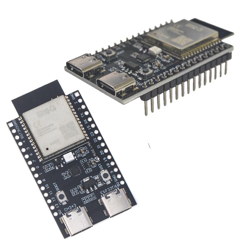 1 Set N4 N8 N16 Core Module Esp32-C6 Development Board Wifi6 Bluetooth-Compatible Zigbee For Arduino Nano Iot Projects
