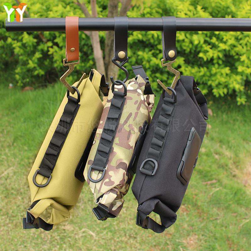 Camouflage Camping Tissue Box: In-Stock Hanging Wet Wipe Storage Bag for Outdoor Use