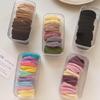 High-Elasticity Seamless Hair Ties - Durable Ponytail Holders for Girls, Versatile and Fresh Rubber Bands.