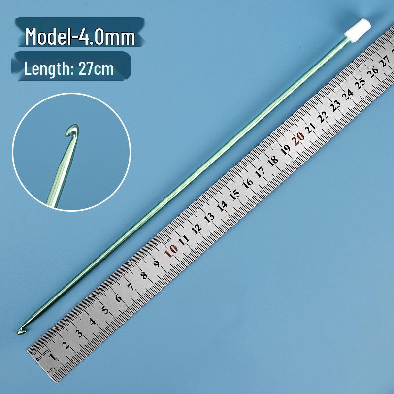 Afghanistan Handmade Aluminum Crochet & Knitting Needle Set with Wool Yarn