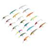 20PCS Fishing Lure Set Artificial Fishing Baits Reusable Fishing Tackle Accessories for Outdoor