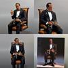 16cm The Godfather Michael Corleone Handsome Doll Hand-Made Model Sitting Posture Gesture Exchangeable Ornaments Toy Gift