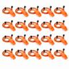 20Pcs Super Loud Emergency Whistle With Reflective Lanyard Marine Whistle Rescue Whistle  Hiking
