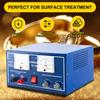 Small Jewelry Electroplating Tool 15V 10A, Mini Metal Plating Equipment for Gold Silver Steel Aluminum Jewelry Making & Goldsmith Craft