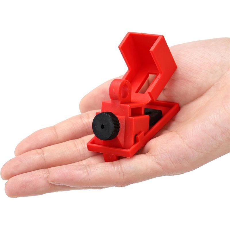 ABBP-Clamp-On Circuit Breaker Lockout Device(12 Pack) 120-277V For Up To 16 Mm Handles