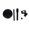 Sturdy Tabletop Mic Holder Stand Adjustable Microphone Rack with Extendable Height for Live Streaming and Conferences