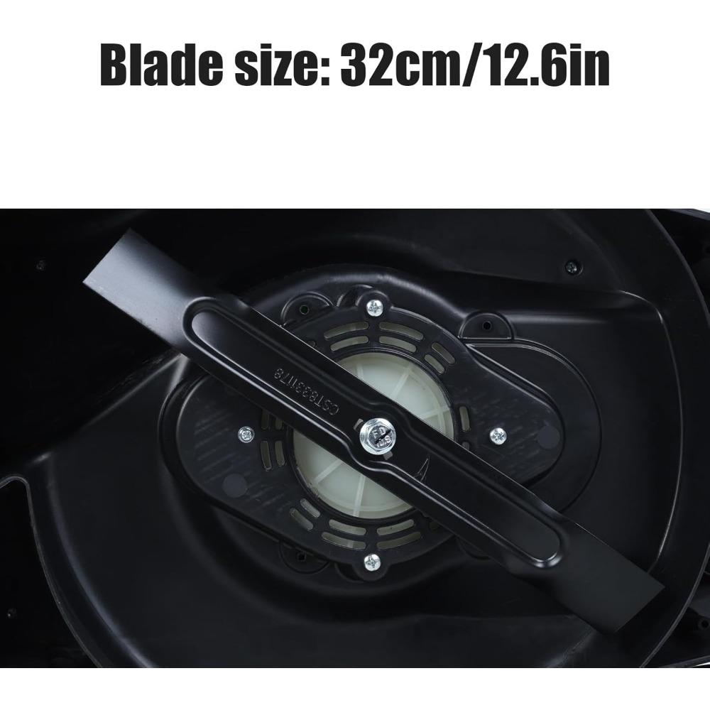Cortador de Grama Sem Fio, 1600W 3600Rpm Cortador Elétrico com Altura Ajustável | Cortador de Grama de Empurrar Autopropelido para Trabalho Fácil no Jardim