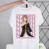 Anime Fairy Tail Kreslený Natsu Erza Gray Lucy Trička Léto Pánské/Dámské Hip Hopové Tričko Streetwear trička Krátký Rukáv Topy