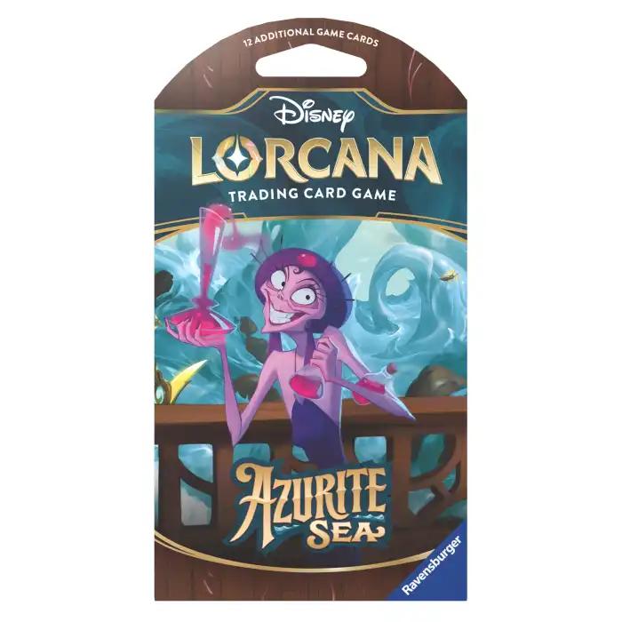 Disney Lorca Card Set: Ch6 Azurite Sea Sleeved Booster Pack (1 Pack)