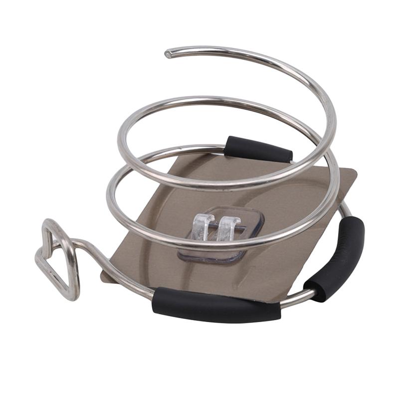 Wall Mounted Holder Hair Dryer Storage Rack Spiral  Hanger Using In Bathroom Salon Stylist Tool Drier Accommodation Bracket