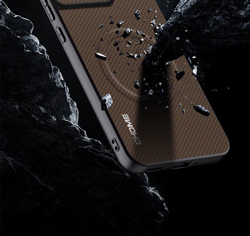 Motorola G75 Magnetic Protective Case - Full Coverage, Anti-Drop, High-End Texture