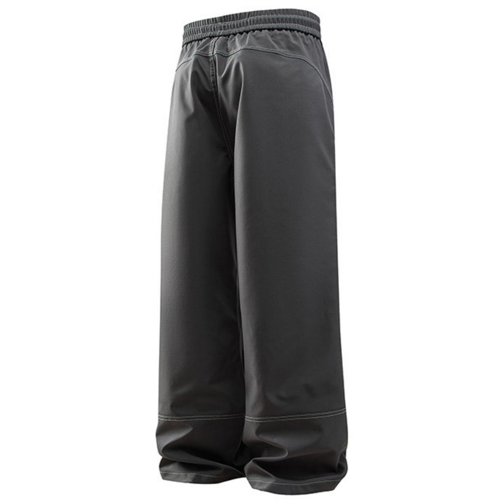 Men's Casual Solid-color Fashionable Loose Cargo Pants, Men's Windproof, Water-, Breathable And Lightweight Pants