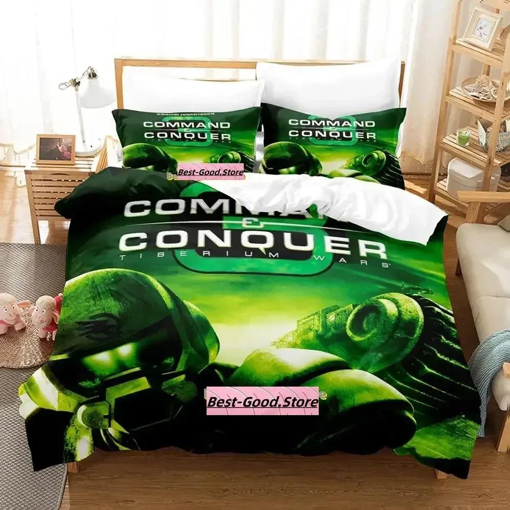 Complus And Conquer 3 Beding Set Single Twin Ful Quen King-Sized Dimensionsd Dimensions Bed Linen Set Adult People Kid Bedrom Duvetcover Sets New