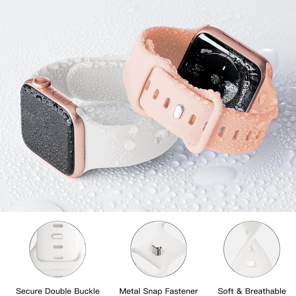 Compatible for IOWODO R30 Pro Smart Watch Band, Lamshaw 20mm Quick Release Classic Soft Silicone Sports Strap for Women, Man Compatible with IOWODO