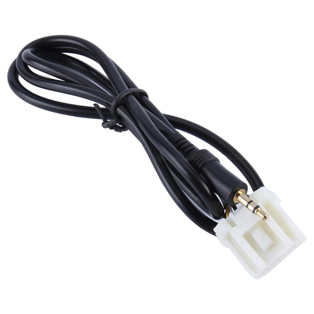 Bil 3,5 mm AUX Lyd CD Grensesnitt Adapterkabel For Mazda 2 3 5 6 2006‑2013 Høy Kvalitet