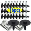 Screw & Self-Locking U-Nut Kit Car Bumper Cover Fender Liner Splash Shield for BMW 07149126886 07146951655 Nuts Bolts Accessorie
