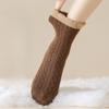 Australian Thick Fleece Socks for Women's Warmth, Fleece Thickening Mid-calf Socks, Winter Postpartum Socks, Autumn and Winter Trends After Childbirth