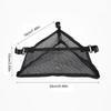 Under Table Storage Bag Easy to Store Triangular Mesh Bag Folding Table Bag for Camping BBQ Fishing Trips Fishing Outdoor