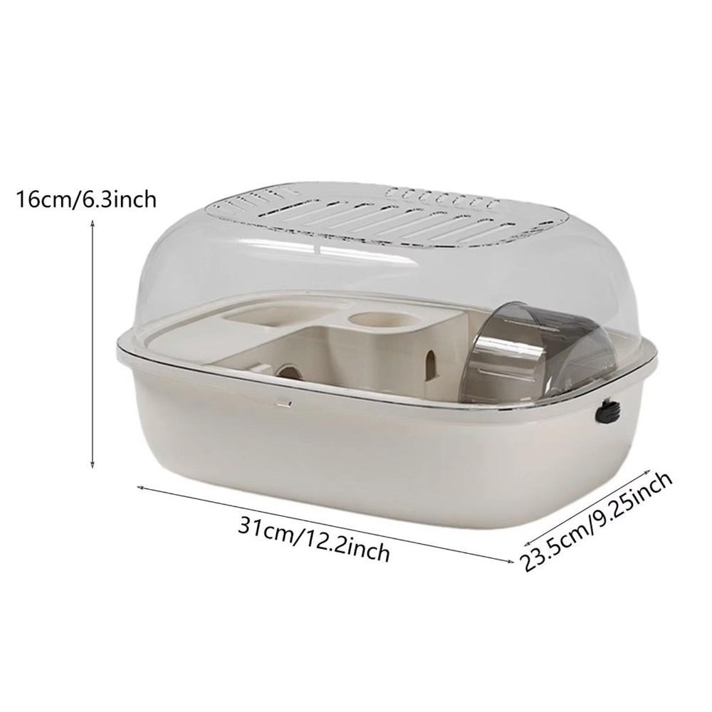 Breathable Hamster Cage Double Layer Hamster Villa Multi-functions Small Animal Carrier  Pet Travel