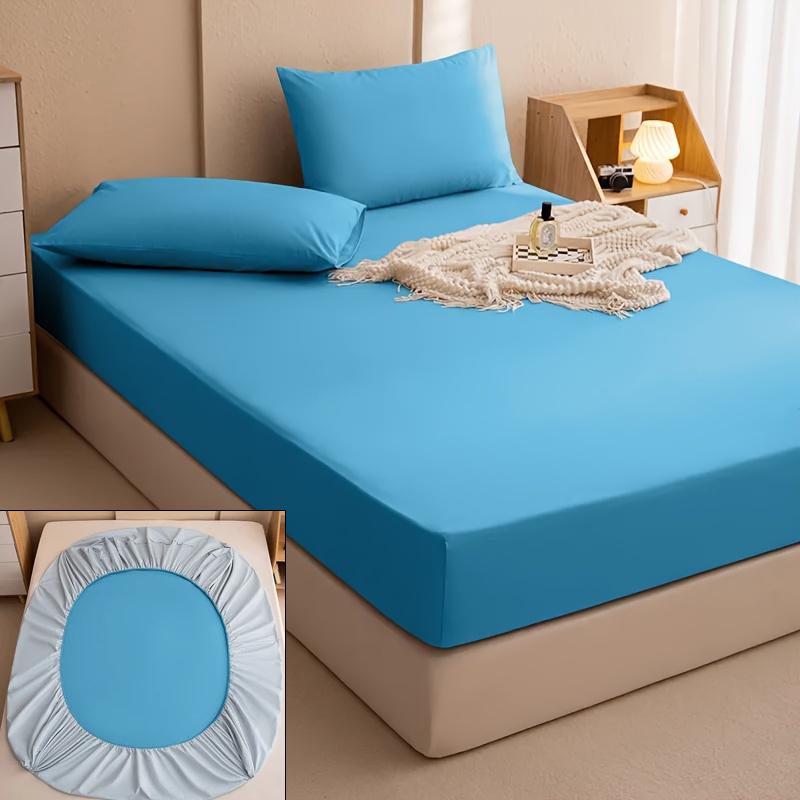 Elastic Bed Linens Waterproof Bed Fitted Sheet Bed Mattress Cover Bed Protector Cover Non Slip Adjustable Mattress Covers