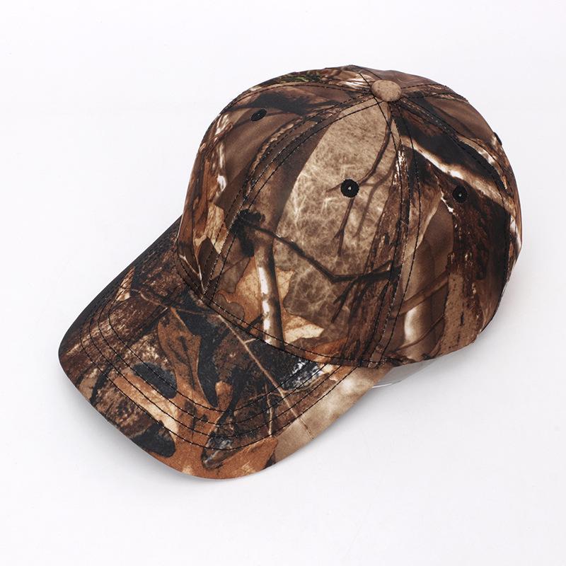Custom Logo Hiking Hats Leaf Camouflage Baseball Cap For Women And Men Picture Diy Print Embroidery Outdoors Hip Hop Fishing Hat