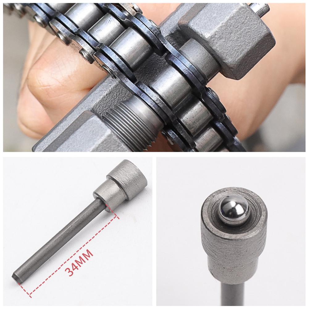 Motorcycle Chain Cutter Removal Installation Tool 420/428/530 Tensioning MTB Mountain Road Bike Tricycle Tools
