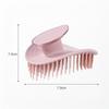 1Pcs Home Hair Washing Tool Leaf Hair Wash Massage Brush Scalp Cleansing Massage Shampoo Comb Hair Brush