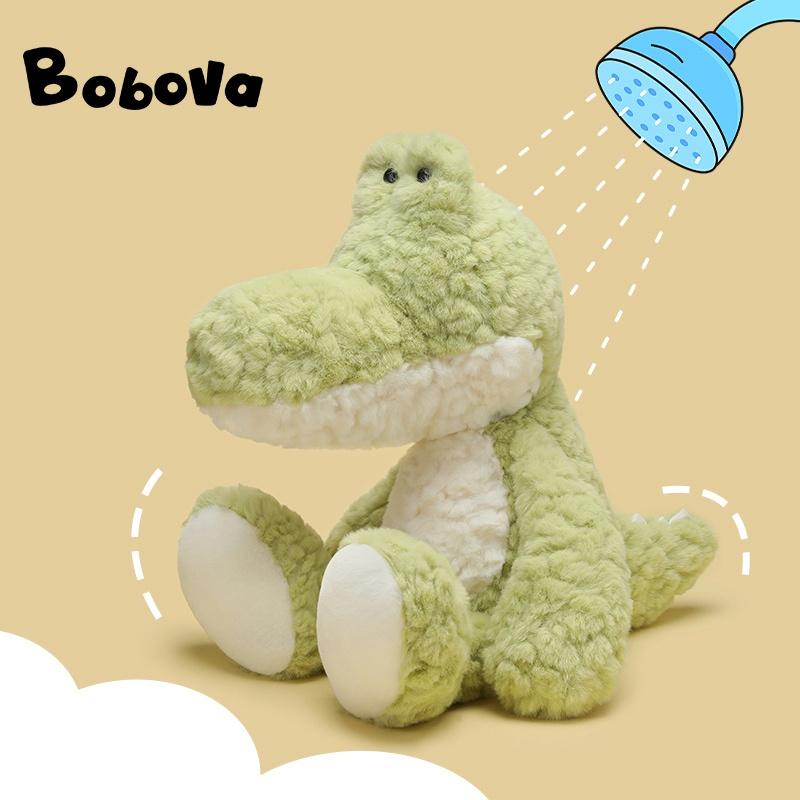 6 Styles Animal 40cm Crocodile bathing Plush Doll Kawaii Sheep Fox Wolf Stuffed Doll Kid Sleeping Company Pillow Birthday Gift