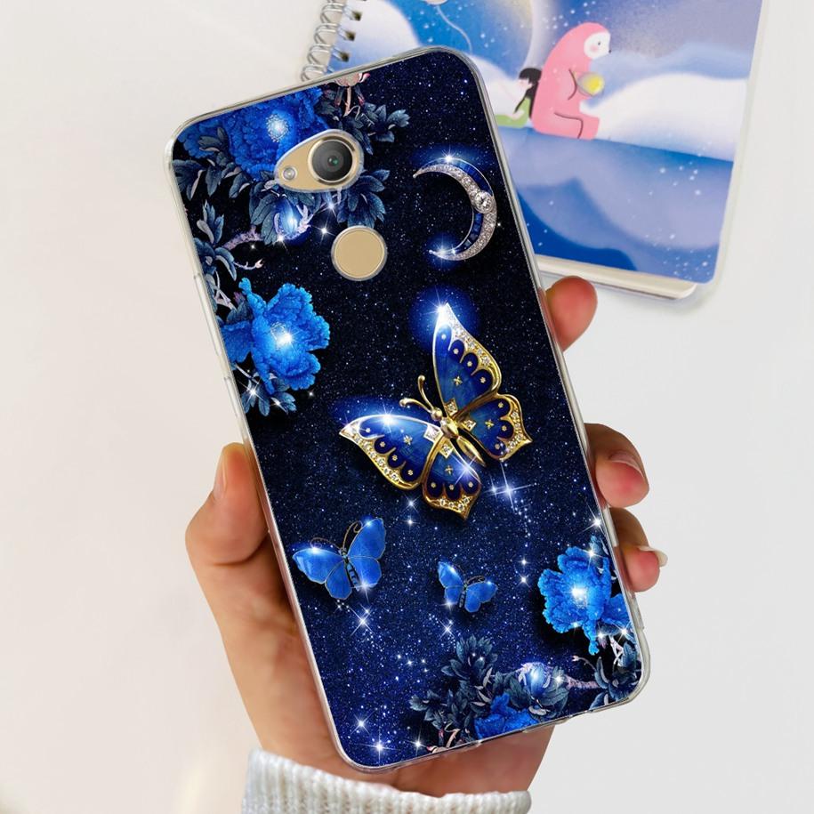 For Sony Xperia XA2 XA 2 Case H3113 H3123 H3133 H4113 Cover Cute Astronaut Silicone Soft Fundas For Sony Xperia XA2 Ultra Hoesje