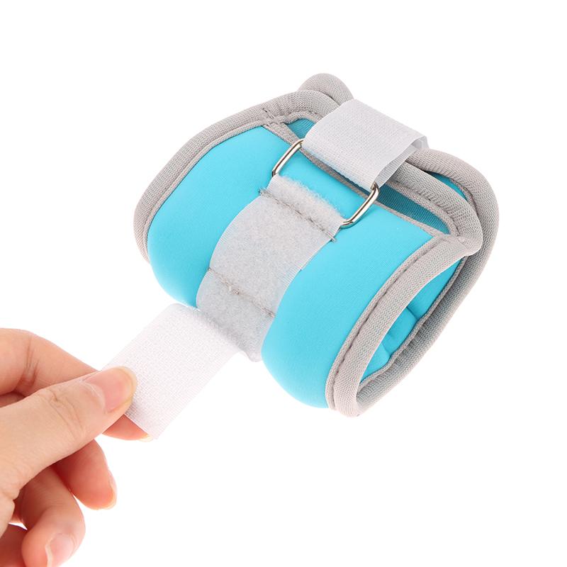 1Pair Adjustable Ankle Weights (0.25Kg*2Pcs) Neoprene Leg Arm Straps For Fitness Aerobics Physical Therapy For Women Men Kids