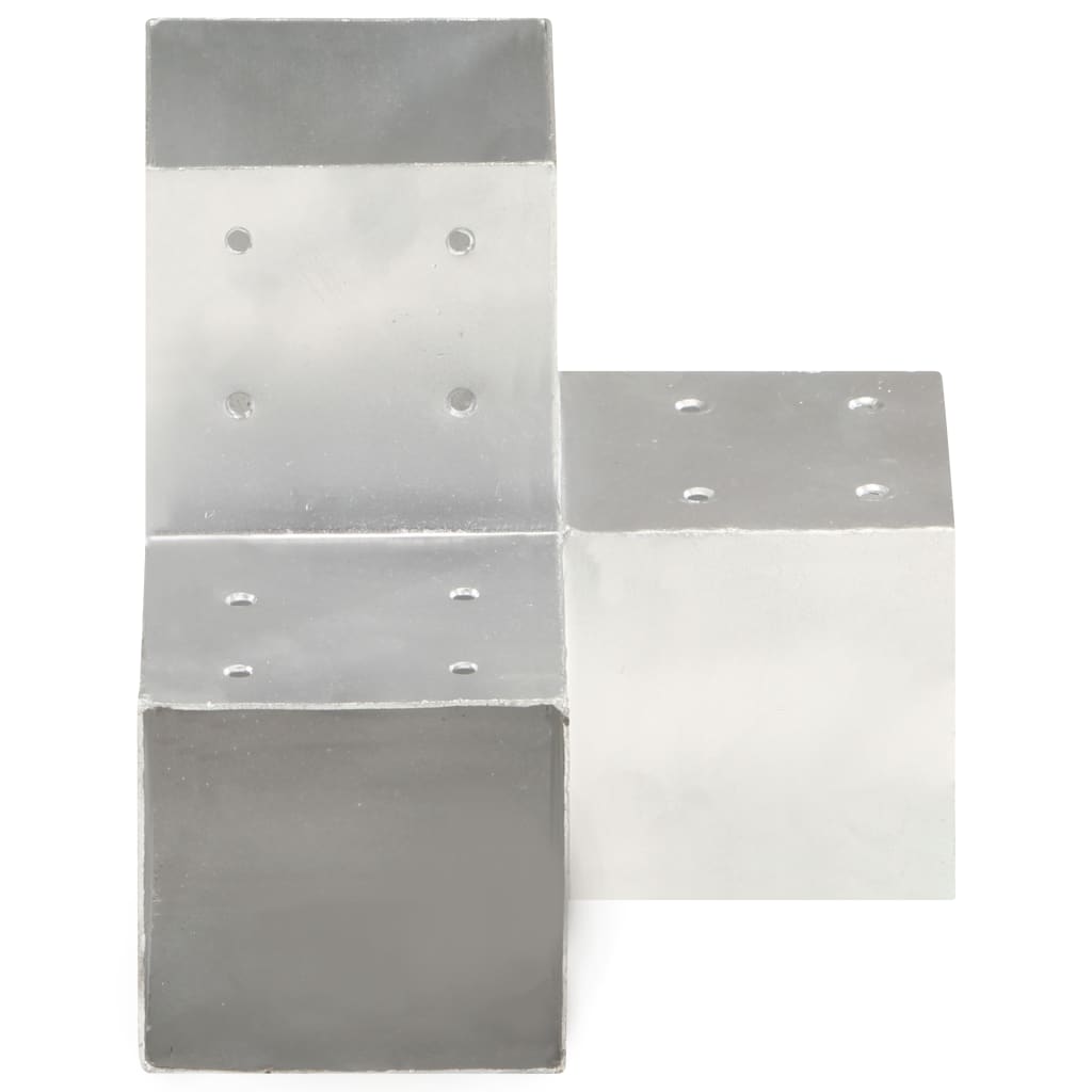 Y Shaped Post Connector Galvanized Metal 101 X 101 Mm