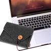 Felt Gadgets Bags Mouse Pouch Multipurpose Charger Storage Bag Travel Power Pack For & Laptops Accessories Black