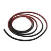Black Rubber Sunroof Seal 5N0877459A Car Weather Stripping Replacement for Seat ALHAMBRA
