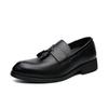 Small Size Leather Shoes Men's Four-season Breathable Foot Cover Business Casual Shoes British and Korean Version with Suit Men's Leather Shoes