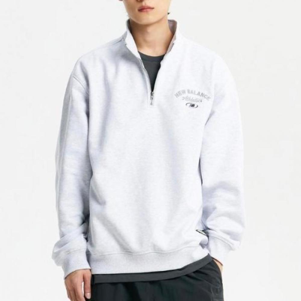 

New Balance Толстовка с начесом, полумолния, толстовка Nbncd41913 16 90(S)