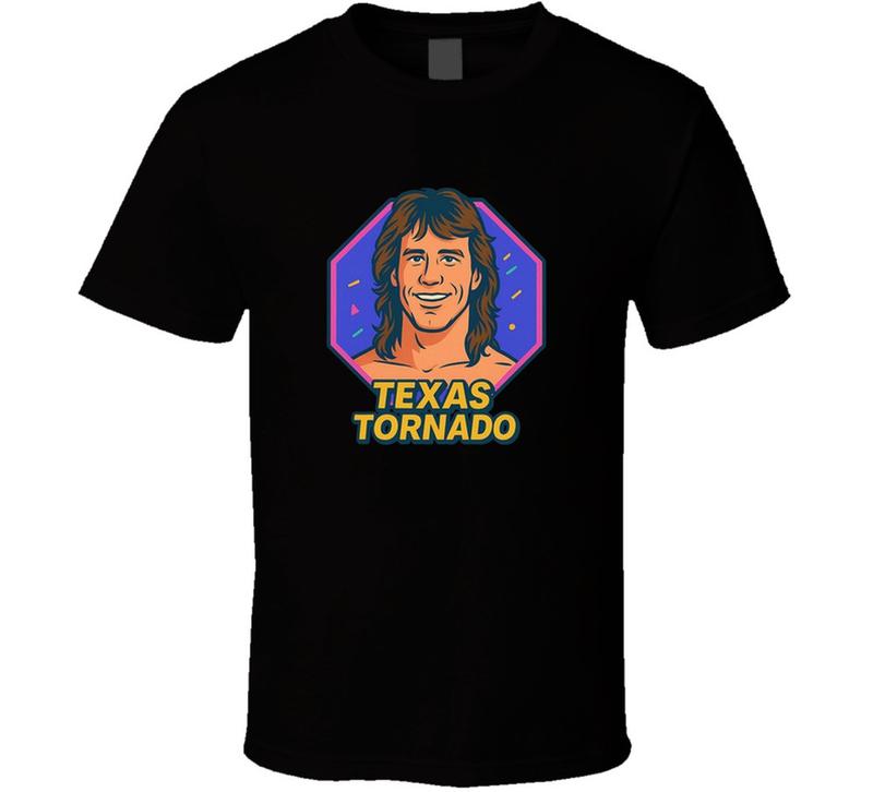 Texas Tornado Retro Wrestling Cartoon Unisex T-Shirt