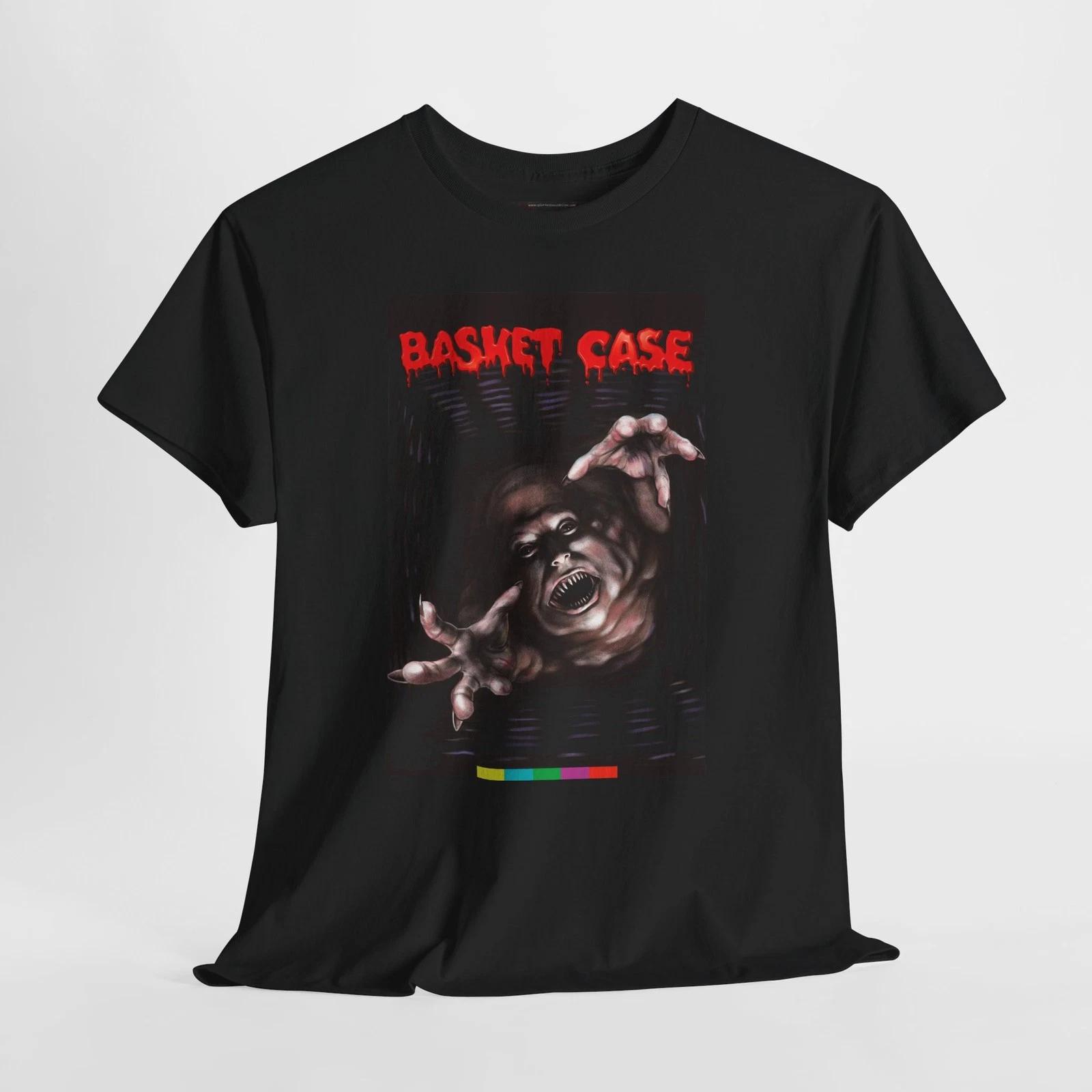 Basket Case 1982 Retro Movie Poster Horror Unisex Graphic T-Shirt M