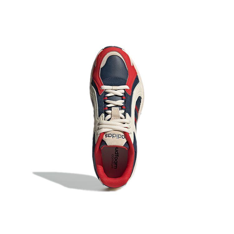 Adidas Neo Crazychaos Winter 2.0 Leather Comfortable Fashion Casual Retro Durable Low-Top Dad Shoes Men Sneakers Blue Red GX3821
