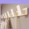 Modern Minimalist Steel Wall Hook With Adhesive Mounting For Entryway And Closet Organization