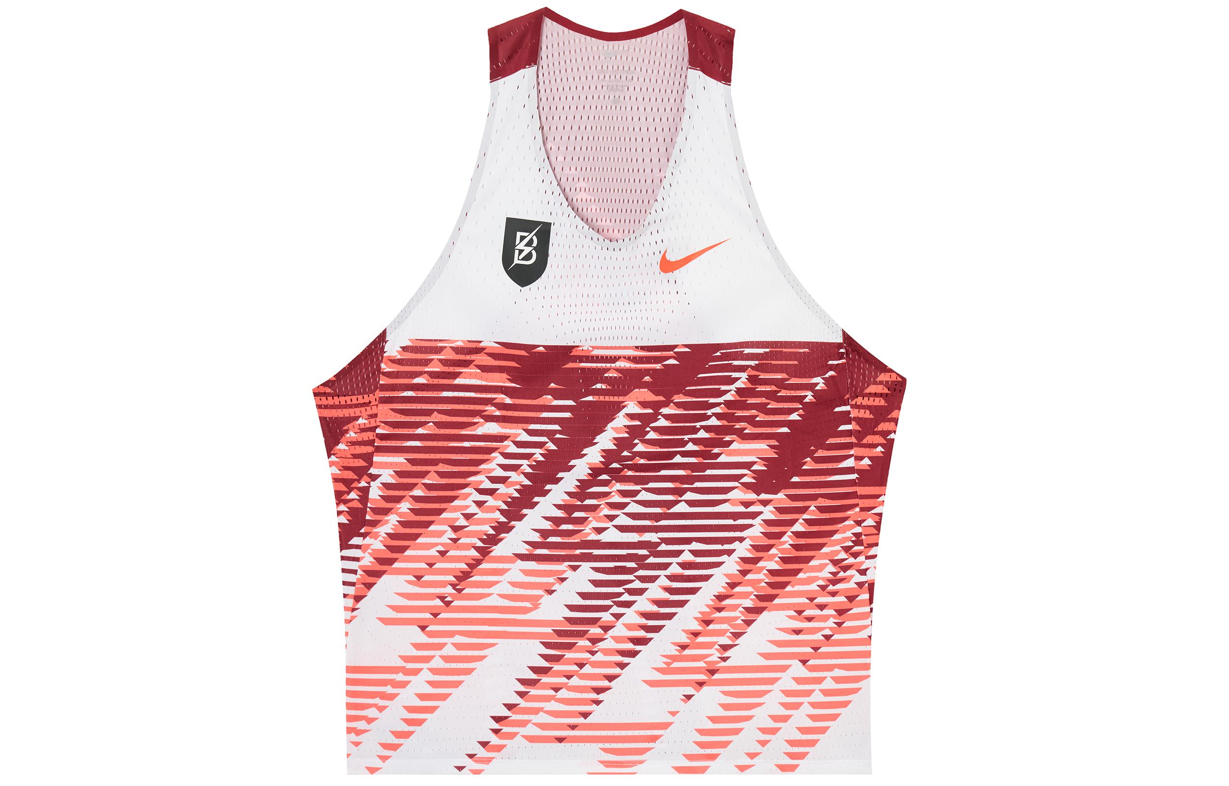Nike AEROSWIFT Running Tank Top Men s White/Team Red/Bright Red HF6616-100 XXL