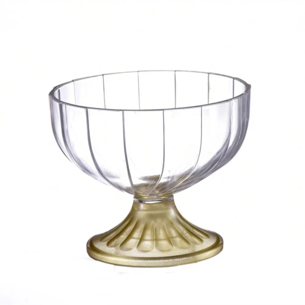 

Пластикові стаканчики для десертів для морозива Прозорі чашки для мусу Багаторазові келихи для коктейлів Товари для вечірок золотий