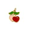 Summer On The New National Tide Does Not Fade Niche Dripping Oil Strawberry Necklace Accessories Diy Design Pendant Girl