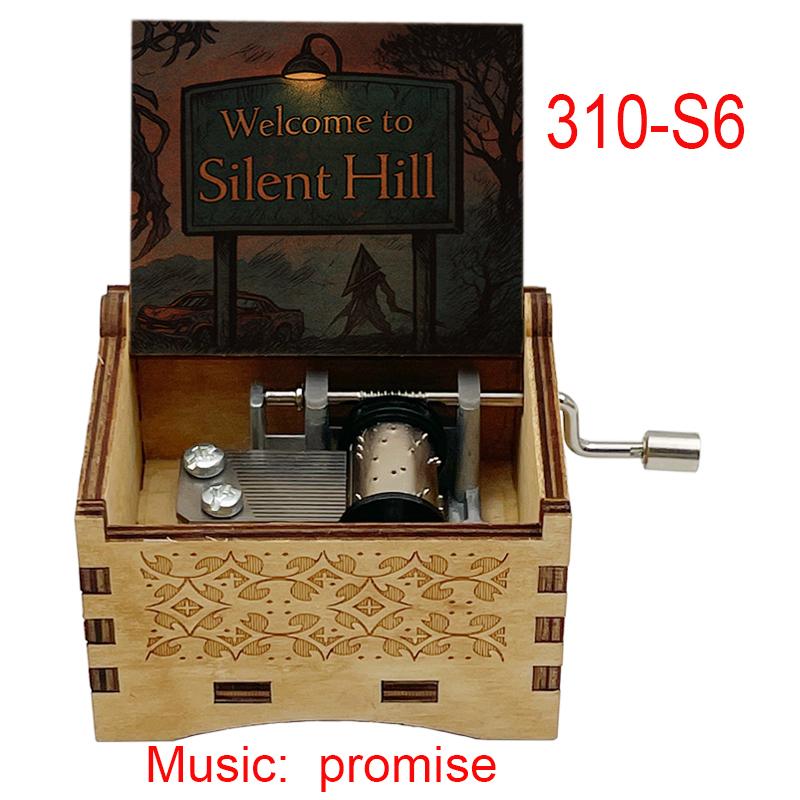 Spiel Silent Hill Hintergrundmusik Versprechen Angepasste 18-Ton-Musikdose Raumdekoration Ornamente Feiertagsgeschenke für Freunde 3