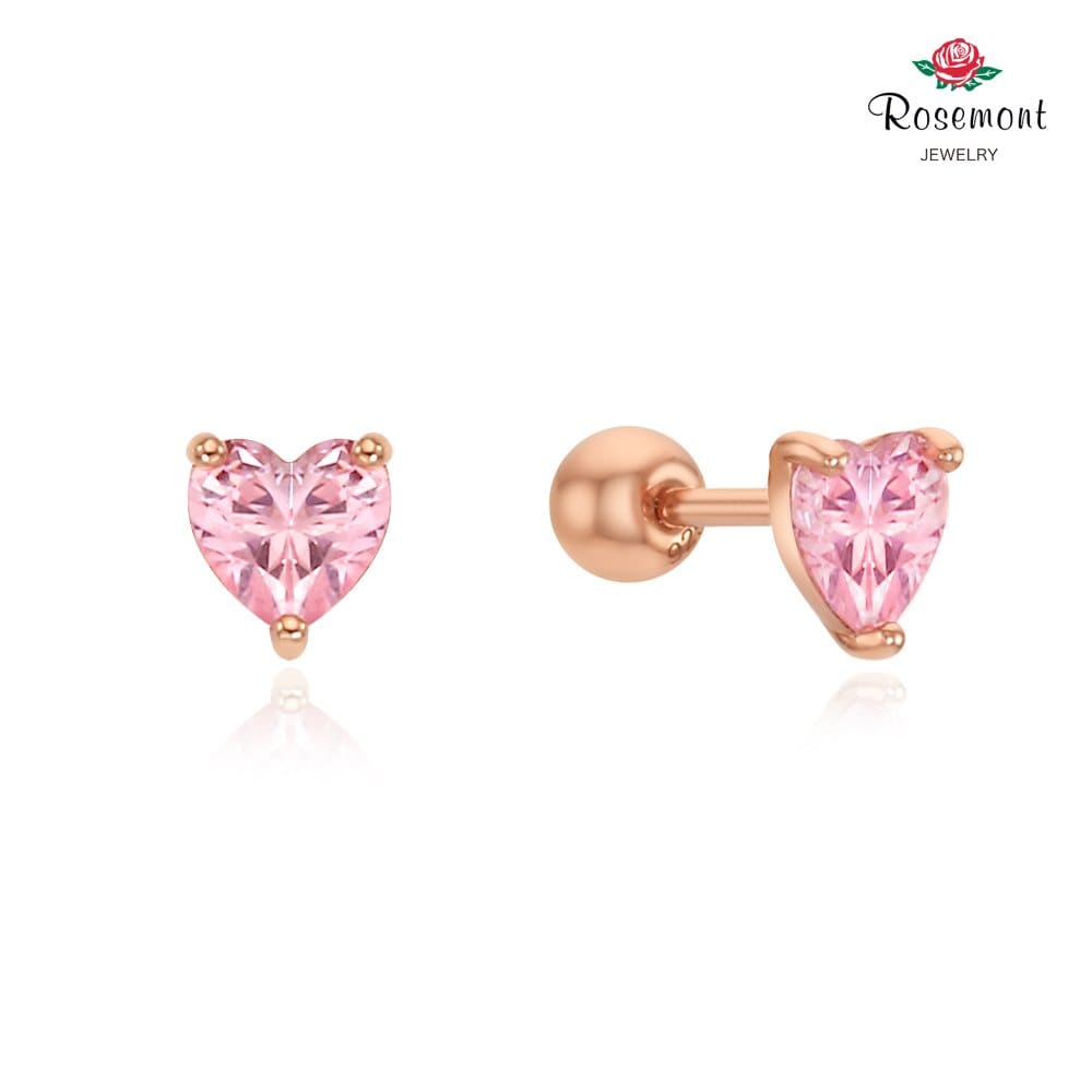 [Rosemont] Silver Heart Piercing (Single) Rc0372