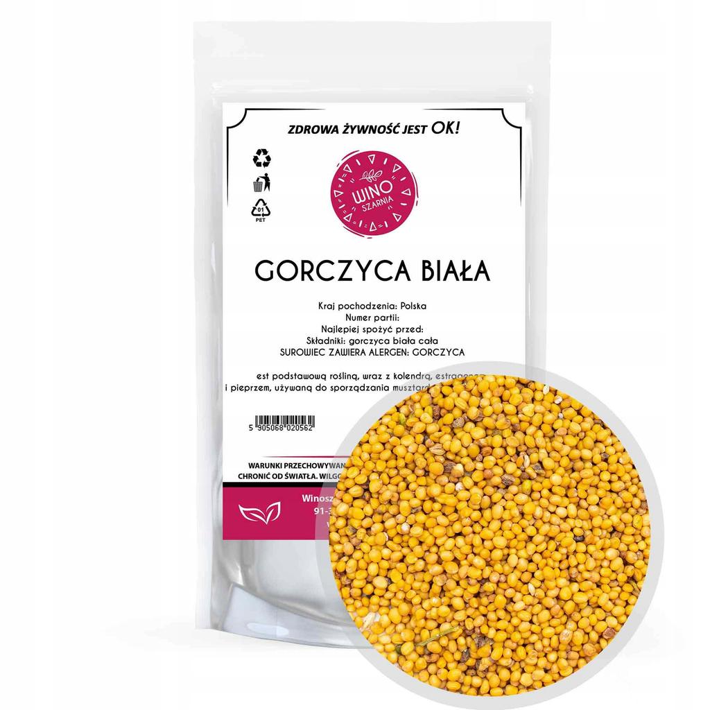 Gorczyca Biała Ziarno - 100g