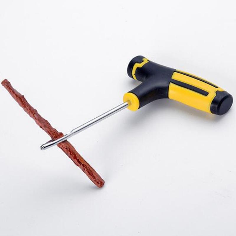 Professional Car Tire Repair Kit Auto Bike Motor Tubeless Tire Tyre Puncture Plug Drill Bit Repair