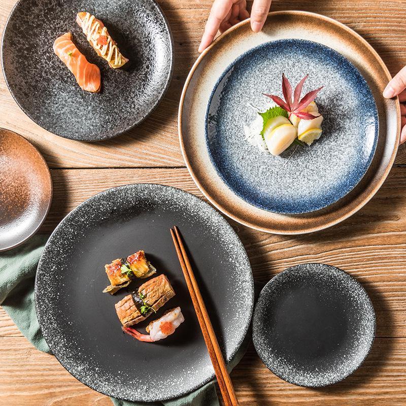 12-inch Japanese Style Round Dinner and Salad Plate