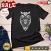 2025/Owl Mandala Art Meditation Yoga Spiritual Zen Owls Lover Unisex T-shirt Unisex T-Shirt